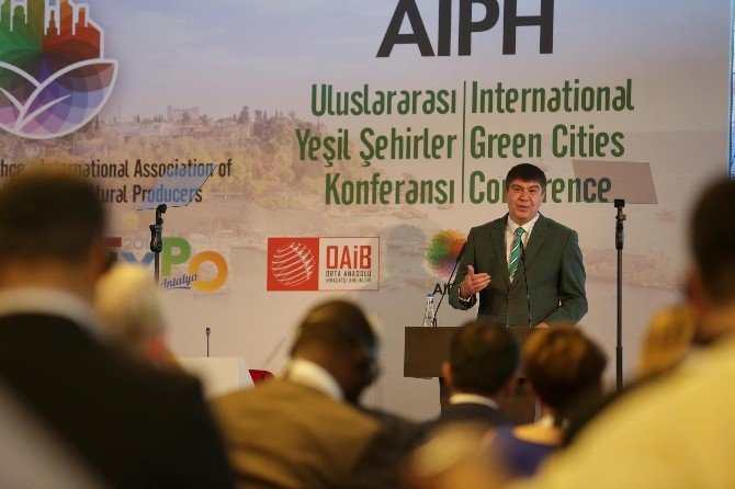 Başkan Türel, AIPH konferansına katıldı