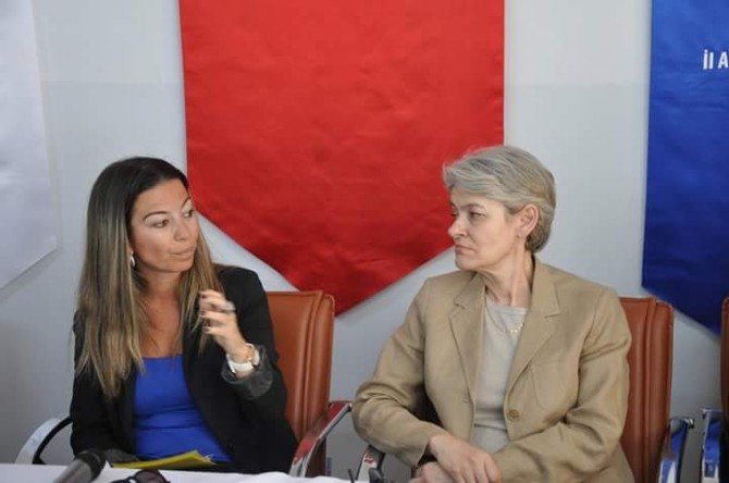 UNESCO Genel Direktörü Irina Bokova Konteyner Kenti Ziyaret Etti