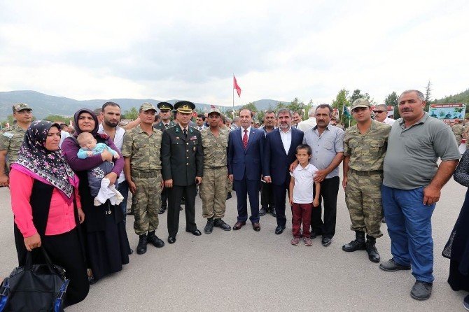 Amasya’da Mehmetçikler yemin etti