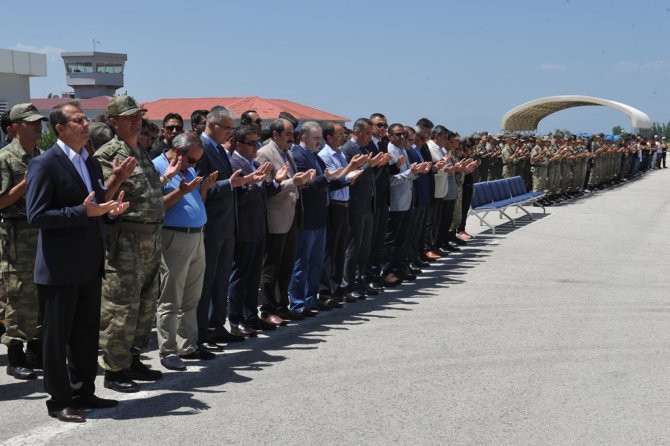 Bombalı saldırıda şehit olan Eyüp Öksüz, memleketine gönderildi