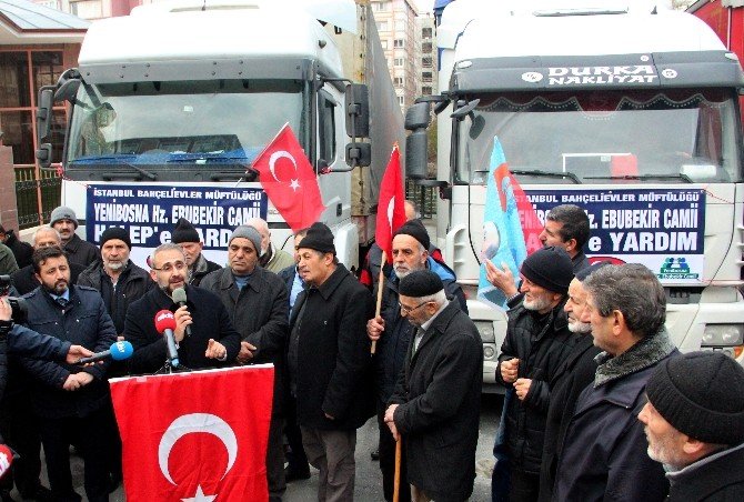 Halep’e destek yağıyor