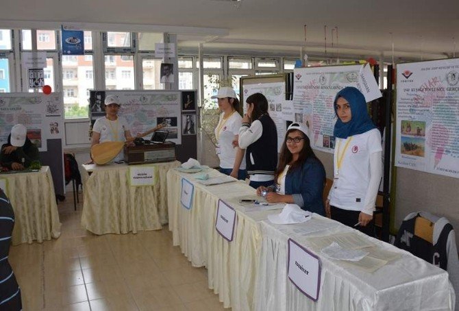 Yozgat Halide Edip Meslek Lisesi TÜBİTAK Bilim Fuarında Projelerini Sergiledi