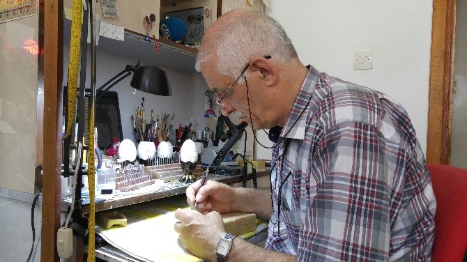 Yumurta Kabuğundan Sanat