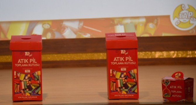 Atık pilin doğaya verdiği zararlar anlatıldı