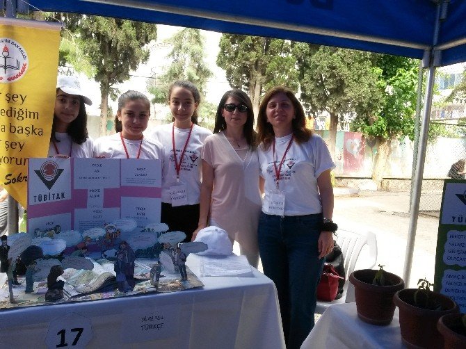 Ziyapaşa Ortaokulu’nda Bilim Fuarı
