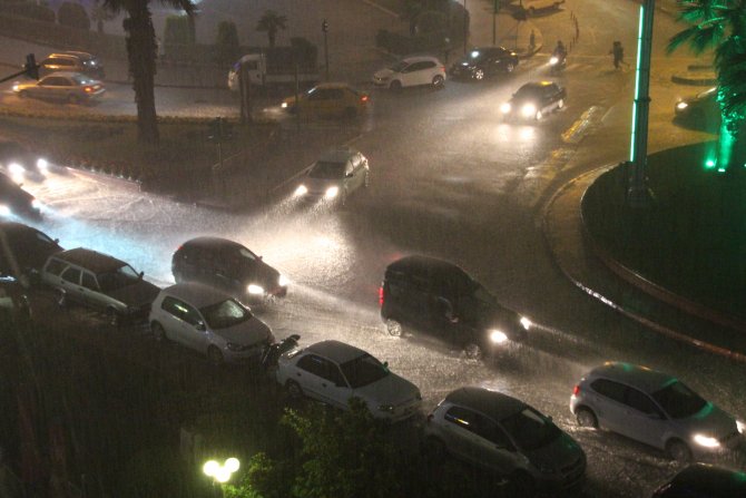 Zonguldak'ta şiddetli yağış