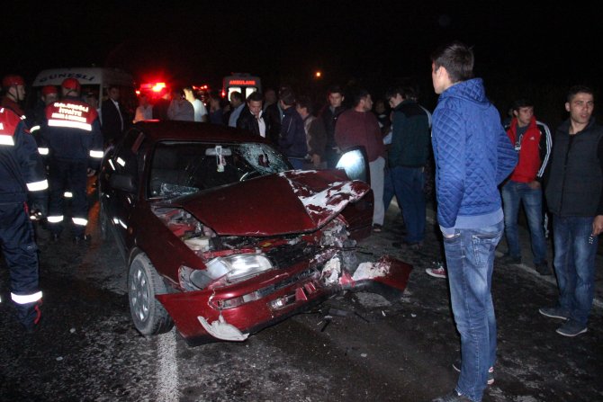 Ereğli'de düğün dönüşü kaza: 1 ölü, 14 yaralı