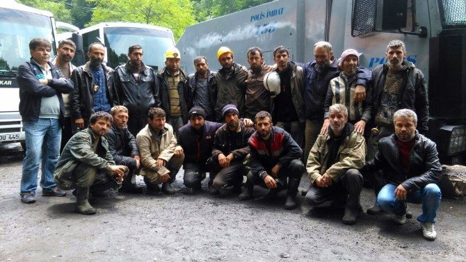 “Madenden Çıkmama” Eylemini Sonlandıran İşçiler Polisevinde