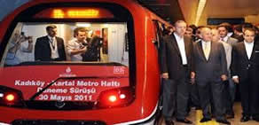 İstanbul'un Anadolu yakası, metrosuna kavuştu 