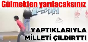 Bu adama gülmekten yarılacaksınız