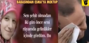 Mısırlı Esma'nın Mektubu Erdoğan'ı ağlatıyor
