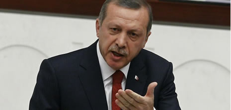 Erdoğan: Terbiyesiz herifler