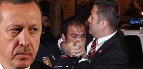 Başbakan Erdoğan'a ayakkabı fırlatıldı