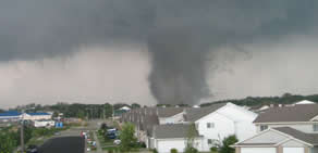 Hortum saniye saniye görüntülendi  