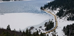 Abant ve Yedigöller'de kar keyfi 