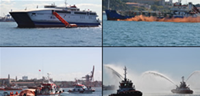 İstanbul Boğazı'ndaki tatbikat görüntüleri